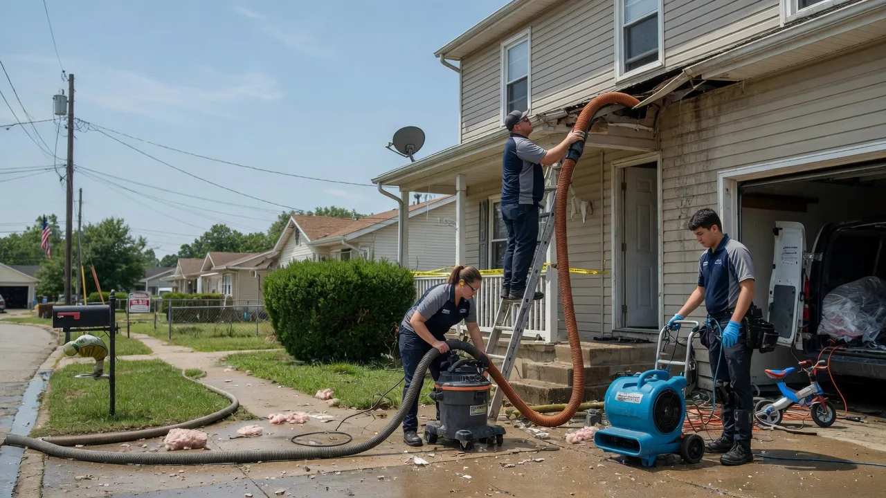 Water Damage Restoration in Valier, PA near me